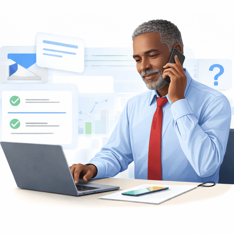 Contact step illustration