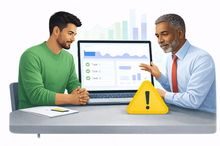 Testing and improvement step illustration