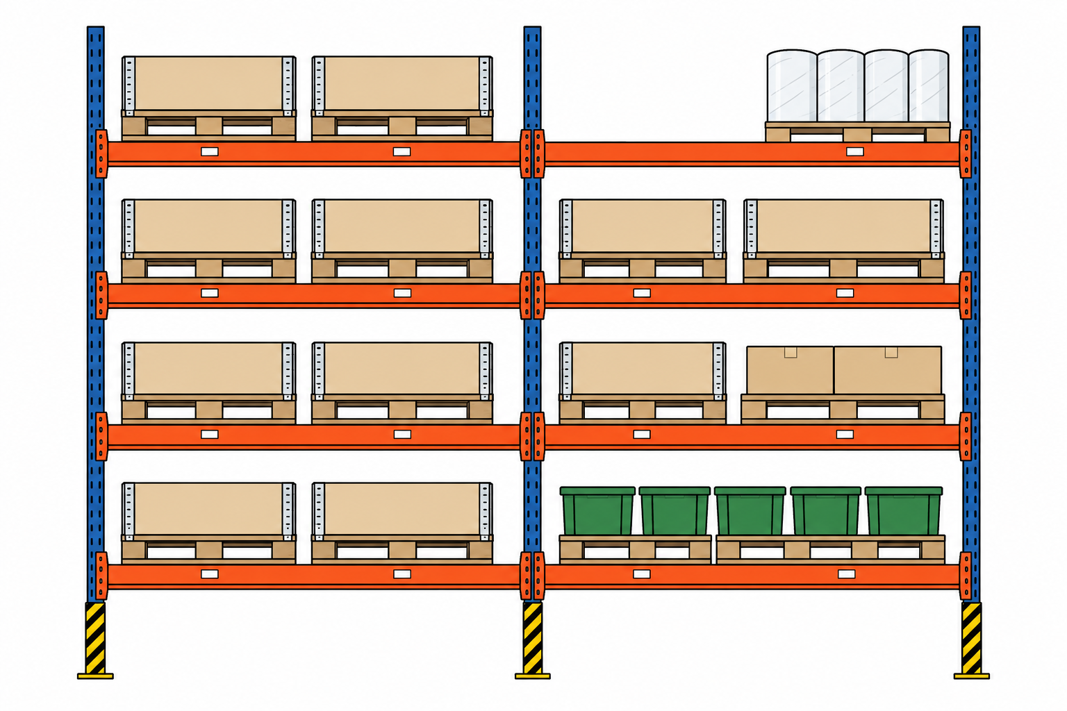 Warehouse map